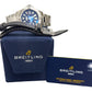 2024 PAPERS Breitling Avenger 43 BLUE Stainless Steel 43mm Watch A17318 BOX
