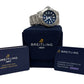 2020 PAPERS Breitling Avenger 43 BLACK Stainless Steel 43mm Watch A17318 BOX
