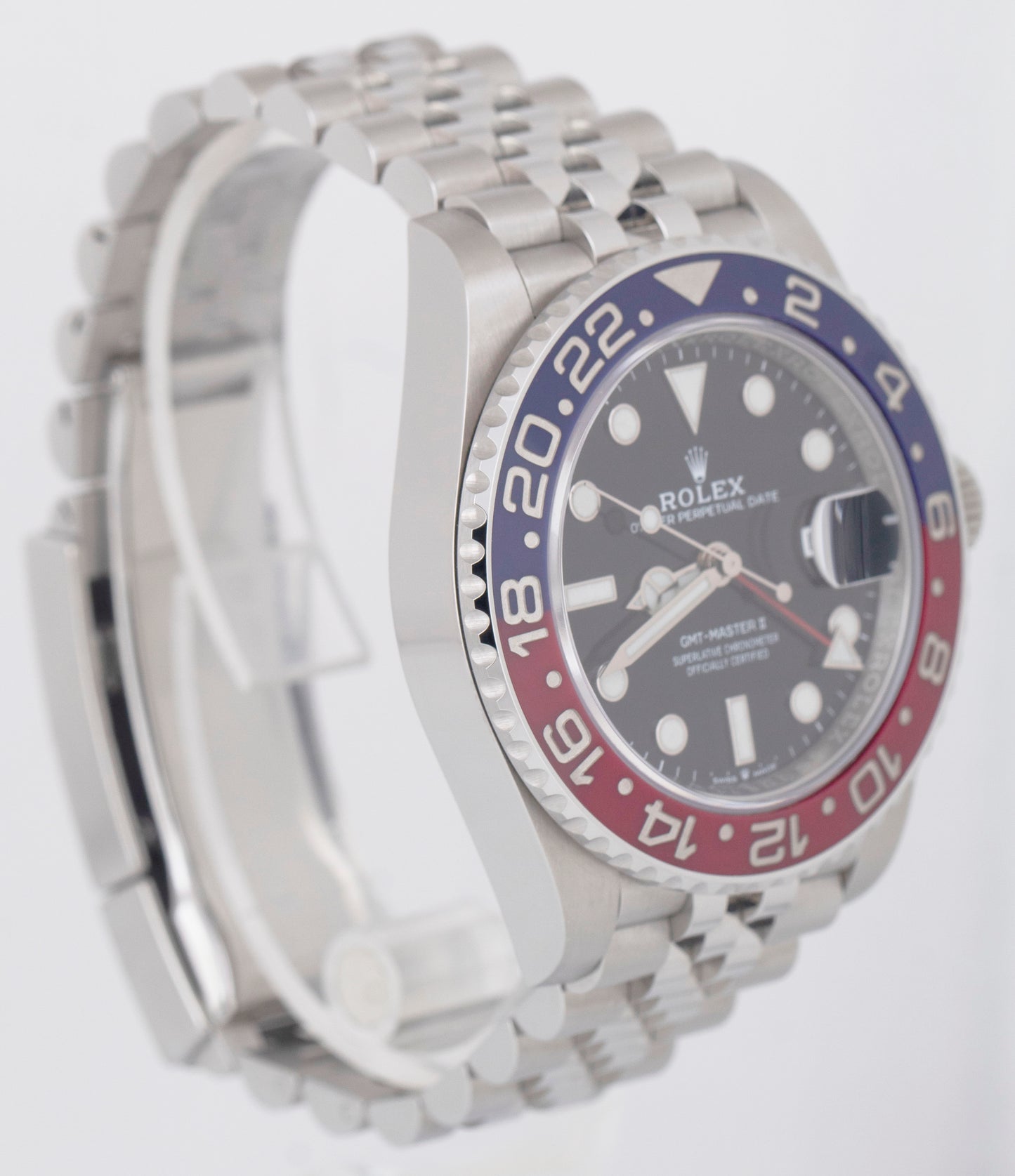 NEW OLD STOCK PAPERS Rolex GMT-Master II 126710 BLRO 40mm PEPSI Jubilee BOX