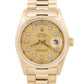 Rolex Day-Date President 36mm DIAMOND Fluted Solid 18K Yellow Gold Watch 18038