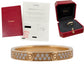 2025 PAPERS Cartier LOVE Ring Paved DIAMOND 18K Yellow Gold Size 51 AU 750 BOX