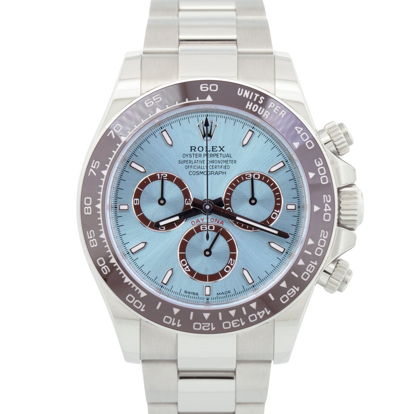 NEW UNWORN SEP 2025 Rolex Daytona GLACIER BLUE 40mm Platinum 126506 Watch BOX