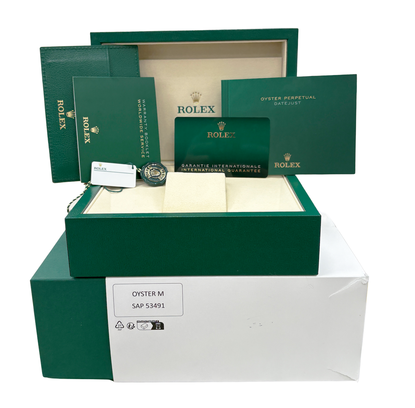 BRAND NEW 2026 PAPERS Rolex DateJust 36 MINT GREEN Steel Jubilee 126234 BOX