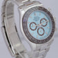 MINT UNPOLISHED 2021 PAPERS Rolex Daytona Platinum ICE BLUE Watch 116506 BOX