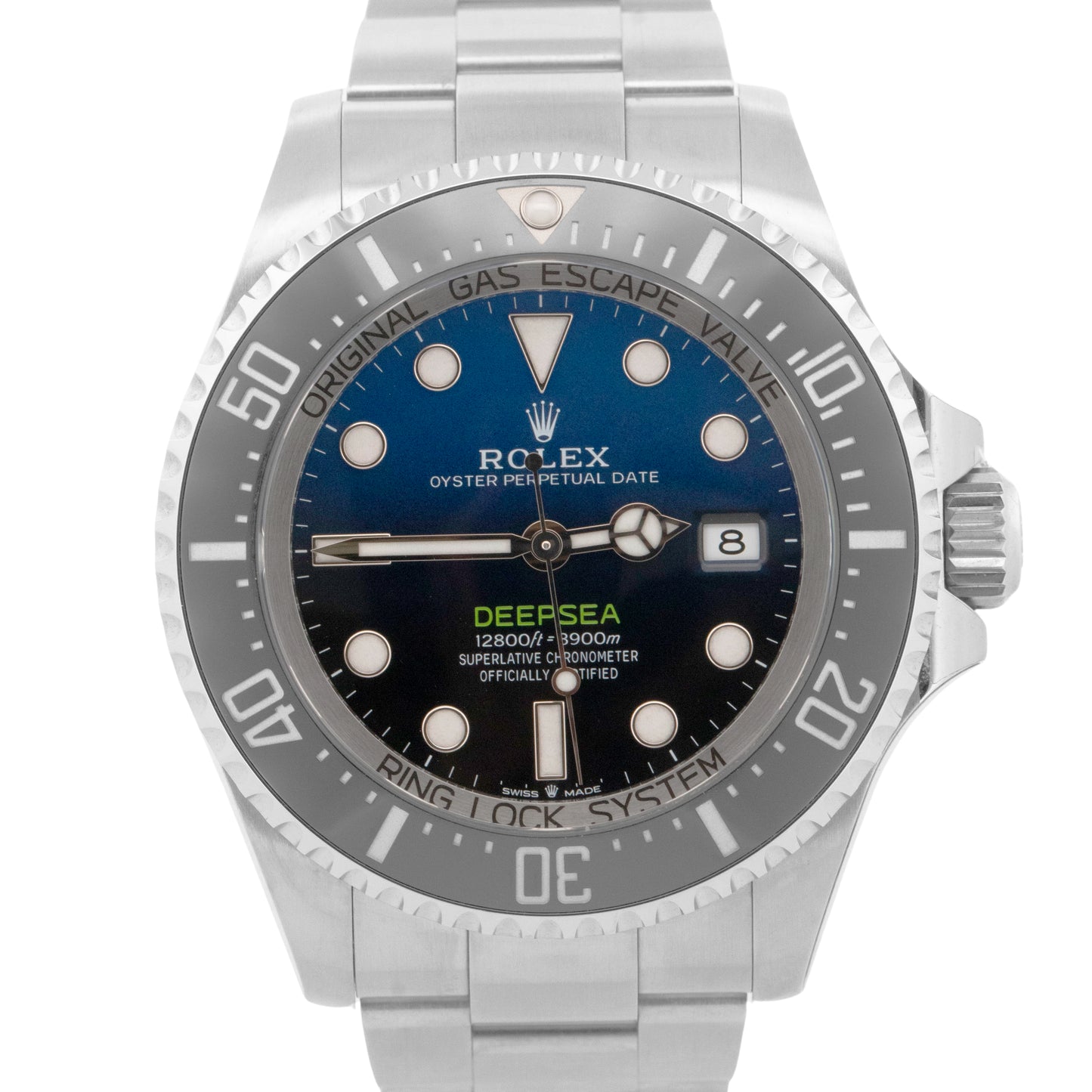 2022 PAPERS Rolex Sea-Dweller Deepsea JAMES CAMERON 44mm 136660 BOX