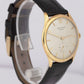 PAPERS VINTAGE Patek Philippe Calatrava 2557 SILVER 18K Yellow Gold Manual 33mm