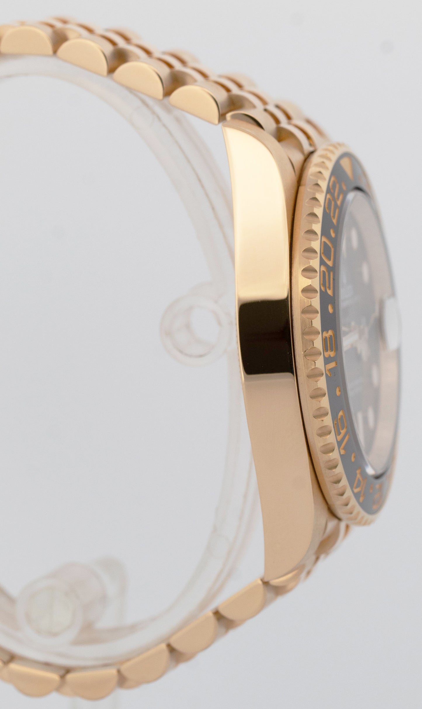 MINT 2023 PAPERS Rolex GMT-Master II Black 18K Gold JUBILEE 40mm 126718 GRNR BOX