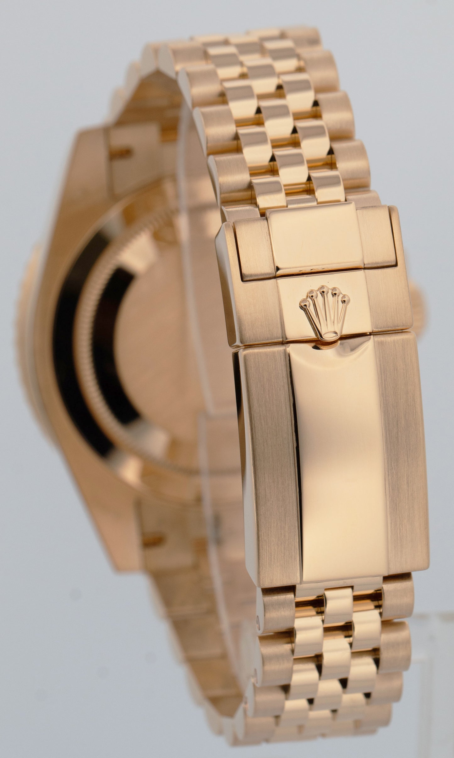 MINT 2023 PAPERS Rolex GMT-Master II Black 18K Gold JUBILEE 40mm 126718 GRNR BOX