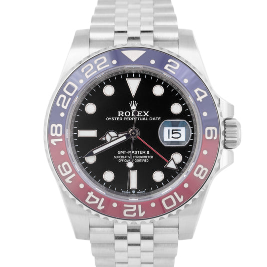 NEW OLD STOCK PAPERS Rolex GMT-Master II 126710 BLRO 40mm PEPSI Jubilee BOX