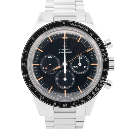 2025 PAPERS Omega Speedmaster First Omega in Space 39.7mm FOIS Steel Watch BOX