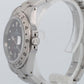 Rolex Explorer II Black 16570 SOLID END LINK 40mm Red GMT Stainless Steel Watch
