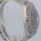 Rolex Explorer II Black 16570 SOLID END LINK 40mm Red GMT Stainless Steel Watch