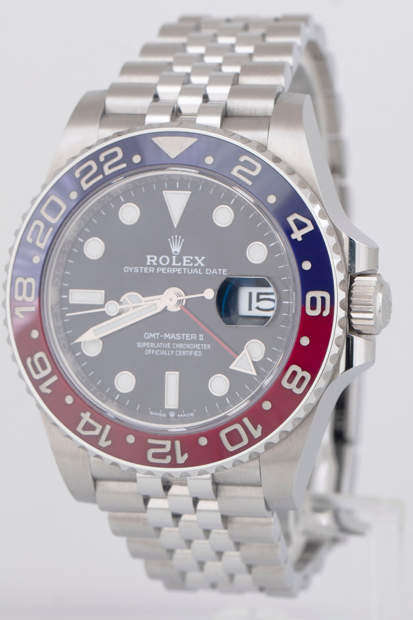 NEW OLD STOCK PAPERS Rolex GMT-Master II 126710 BLRO 40mm PEPSI Jubilee BOX