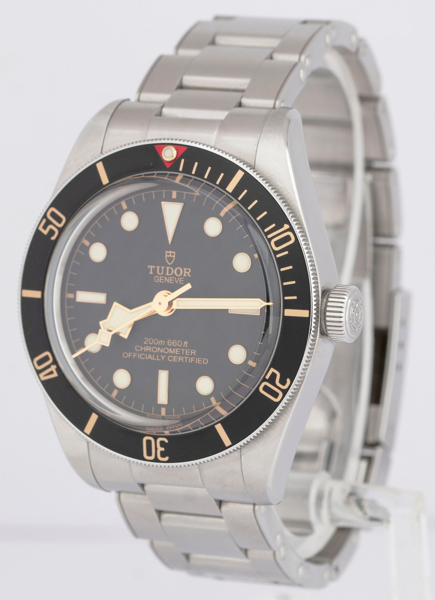 MINT 2023 PAPERS Tudor Black Bay 58 Black Red Stainless 39mm Watch 79030N BOX