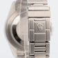 Rolex Explorer II Black 16570 SOLID END LINK 40mm Red GMT Stainless Steel Watch