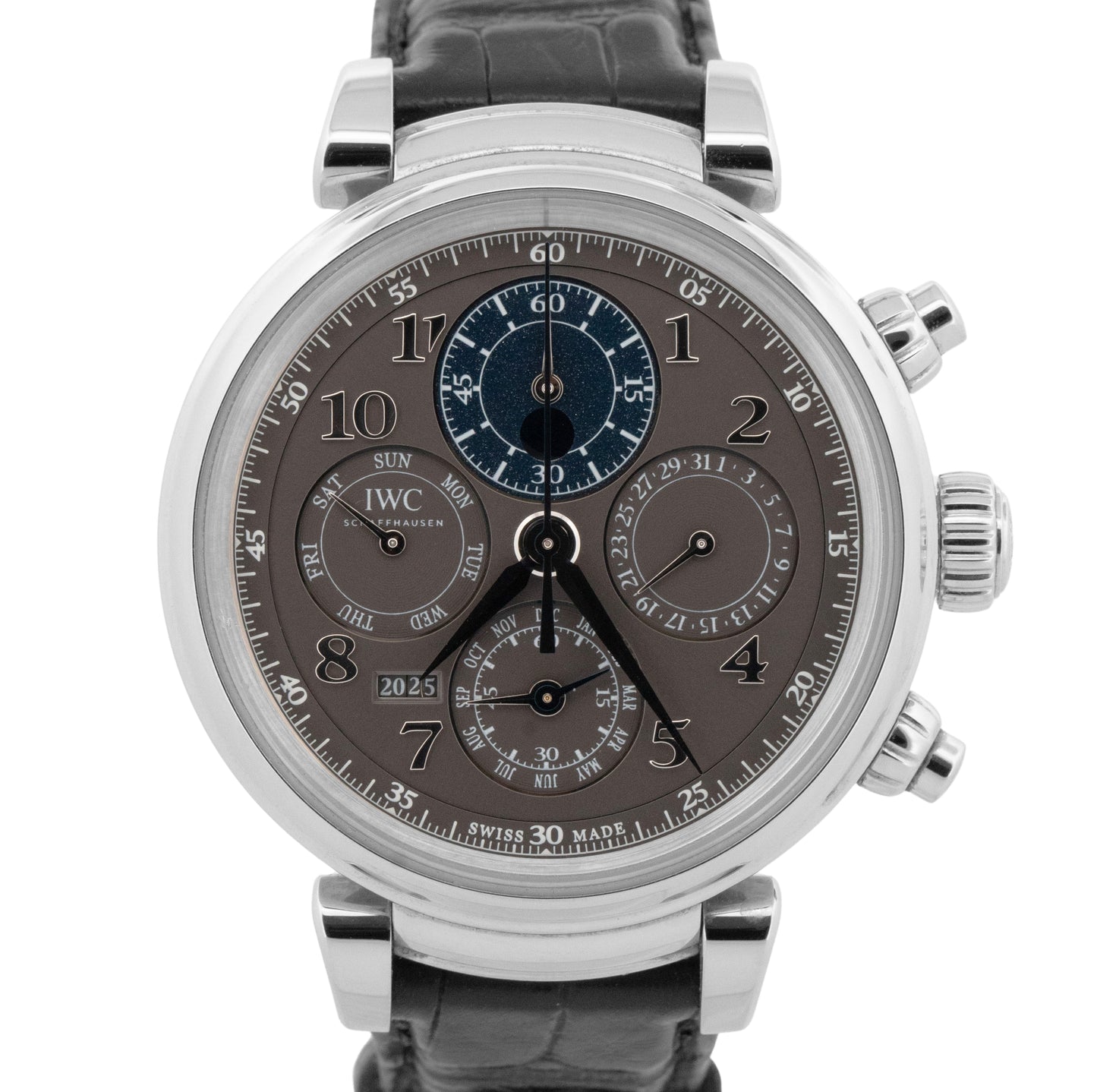 IWC Da Vinci Perpetual Calendar Chronograph IW392103 43mm Grey Stainless Watch