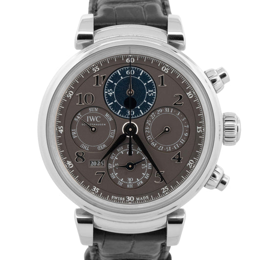 IWC Da Vinci Perpetual Calendar Chronograph IW392103 43mm Grey Stainless Watch