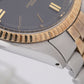 TOP CONDITION 1971 Rolex DateJust 36mm Black 14K Gold Two-Tone Steel Watch 1601
