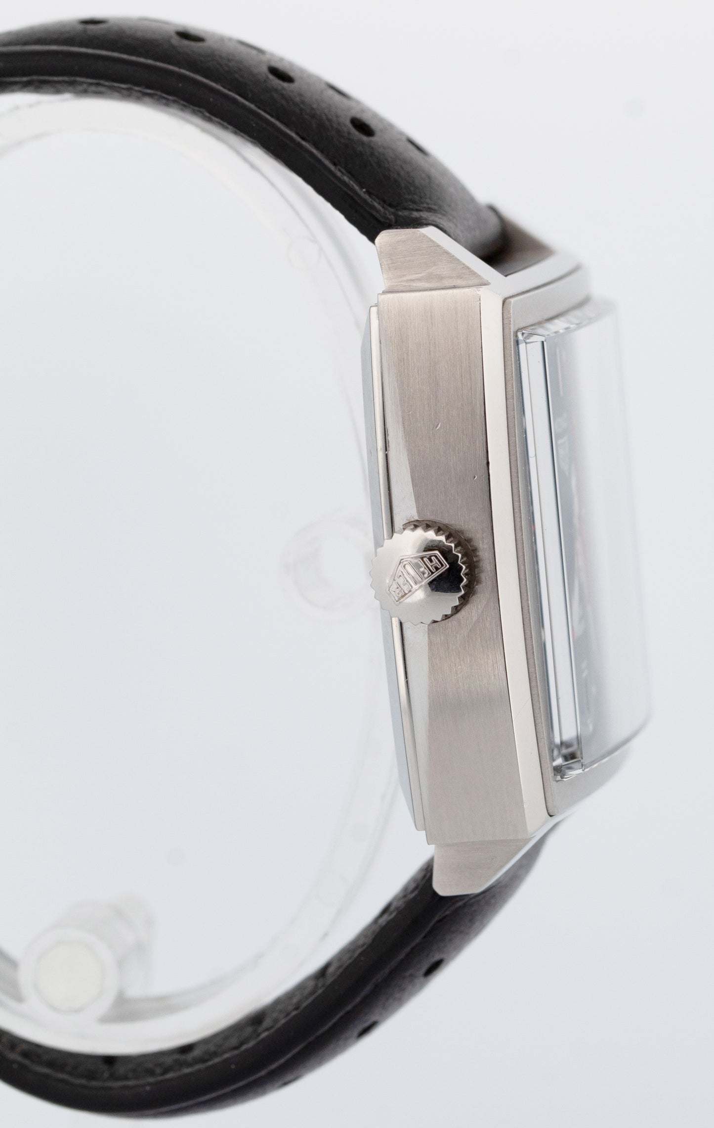 Tag Heuer Monaco CAW211P Steve McQueen Blue Leather Steel 39mm Date Watch BOX