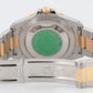 PAPERS Rolex GMT-Master II Black 18K Gold Two Tone Oyster 40mm 16713 Watch BOX