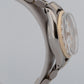 Ladies Rolex Date 26mm White DIAMOND Two-Tone JUBILEE Gold Fluted 6517 Watch