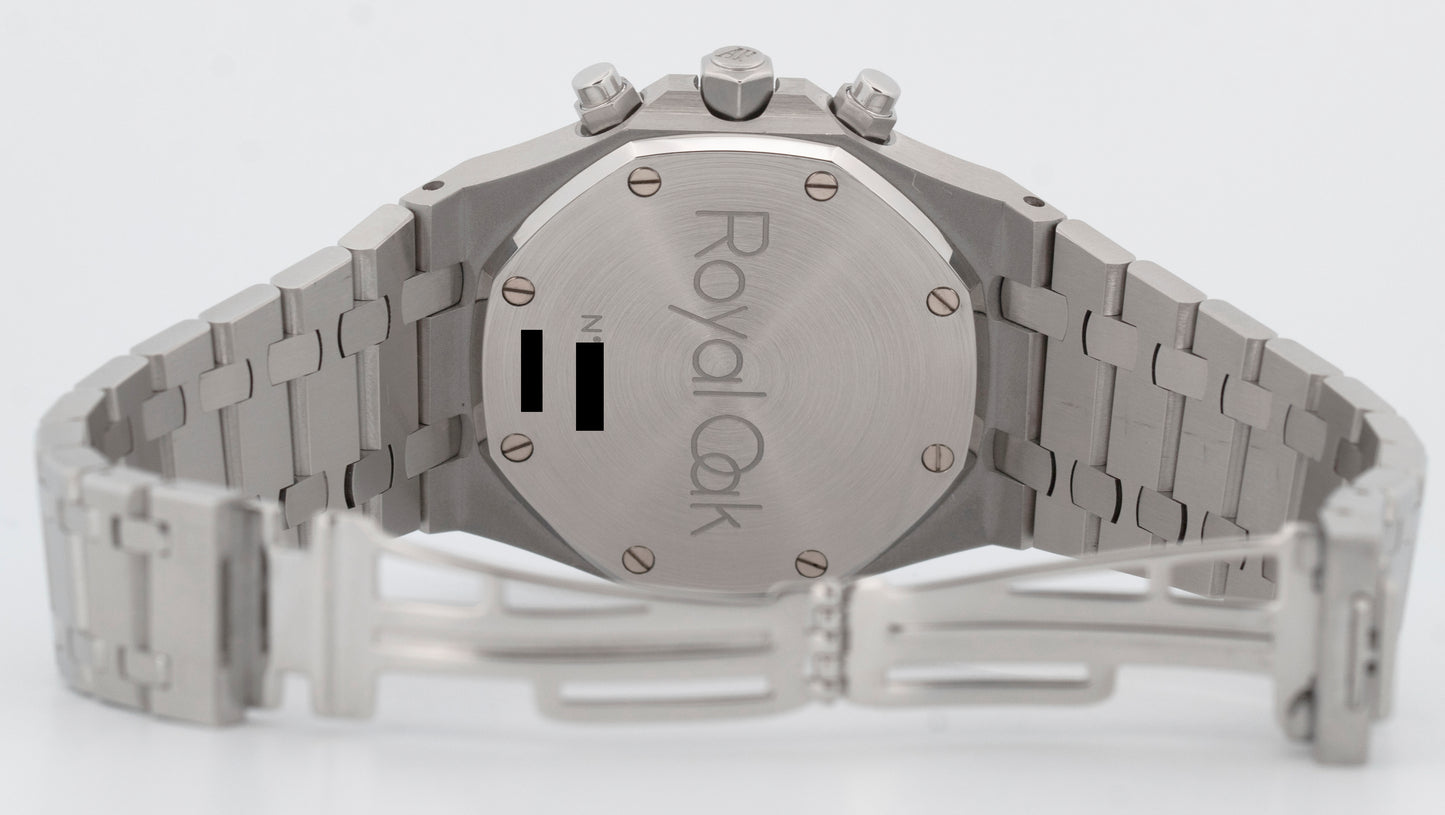 Audemars Piguet Royal Oak Chronograph PANDA 39mm Stainless Steel Watch 26300ST