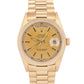 MINT 1988 Rolex Day-Date President Champagne 36mm 18K Yellow Gold Watch 18038