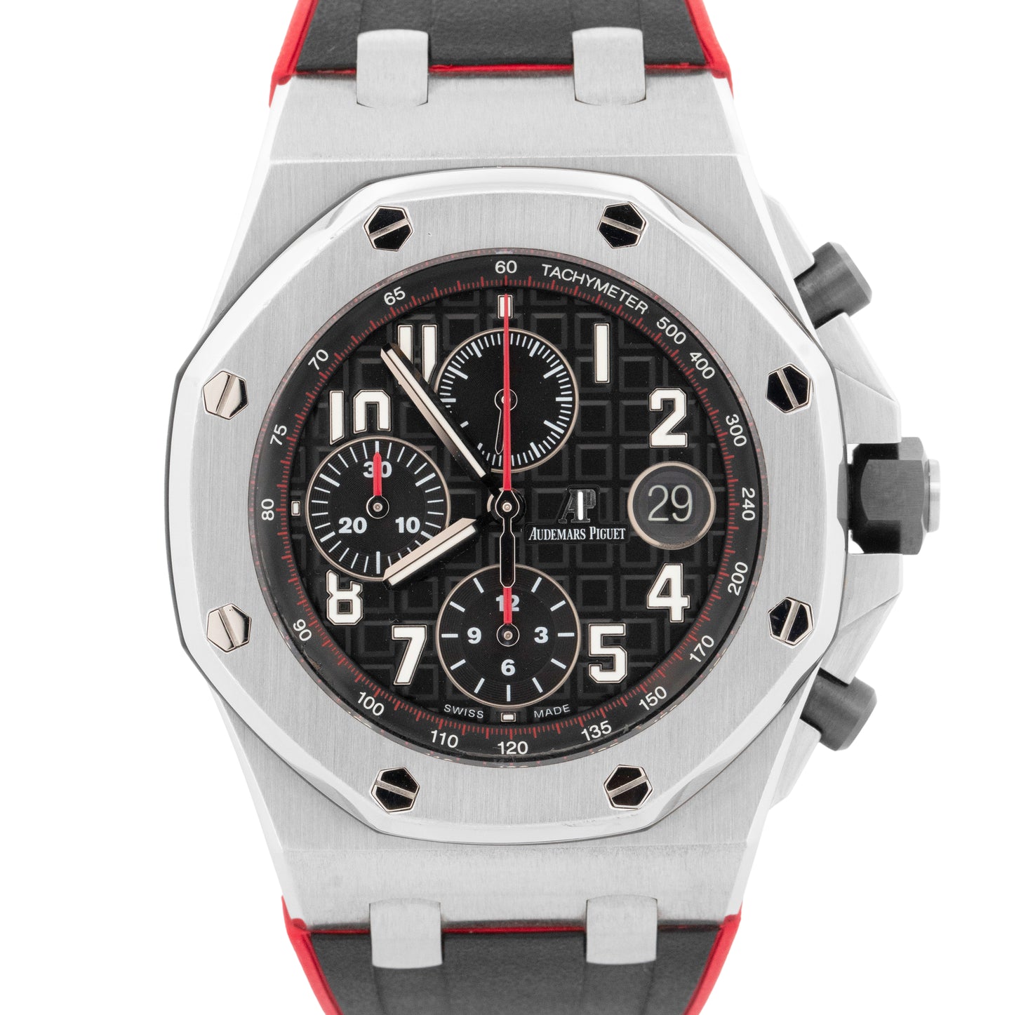 PAPERS Audemars Piguet Royal Oak Offshore VAMPIRE Red 42mm 26470ST BOX