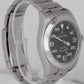 MINT PAPERS Rolex Air-King 40mm Green Black 3-6-9 Steel Arabic 116900 Watch BOX