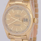 MINT 1988 Rolex Day-Date President Champagne 36mm 18K Yellow Gold Watch 18038