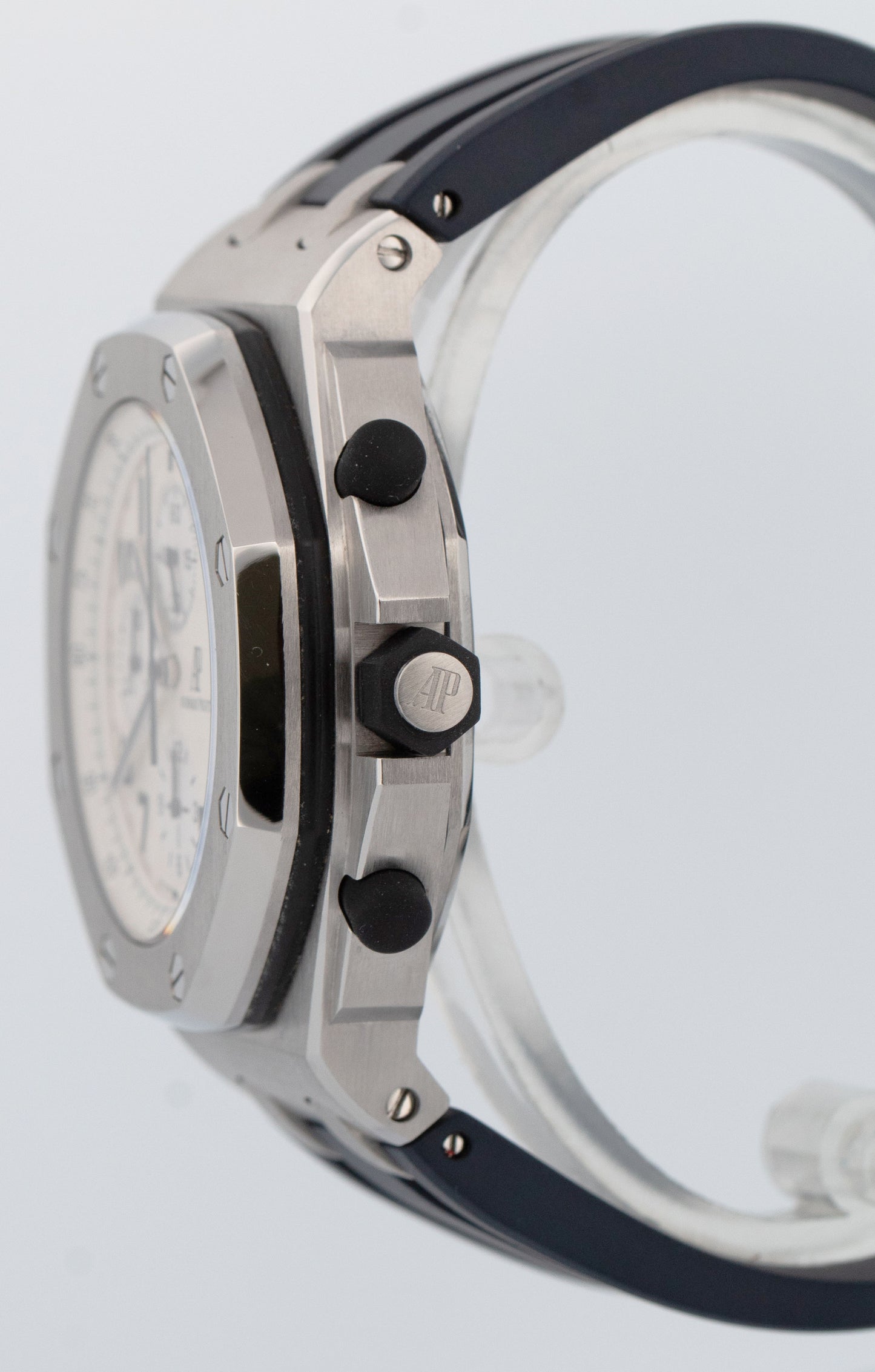 UNPOLISHED Audemars Piguet Royal Oak Offshore Safari Cream White Chrono 26170ST