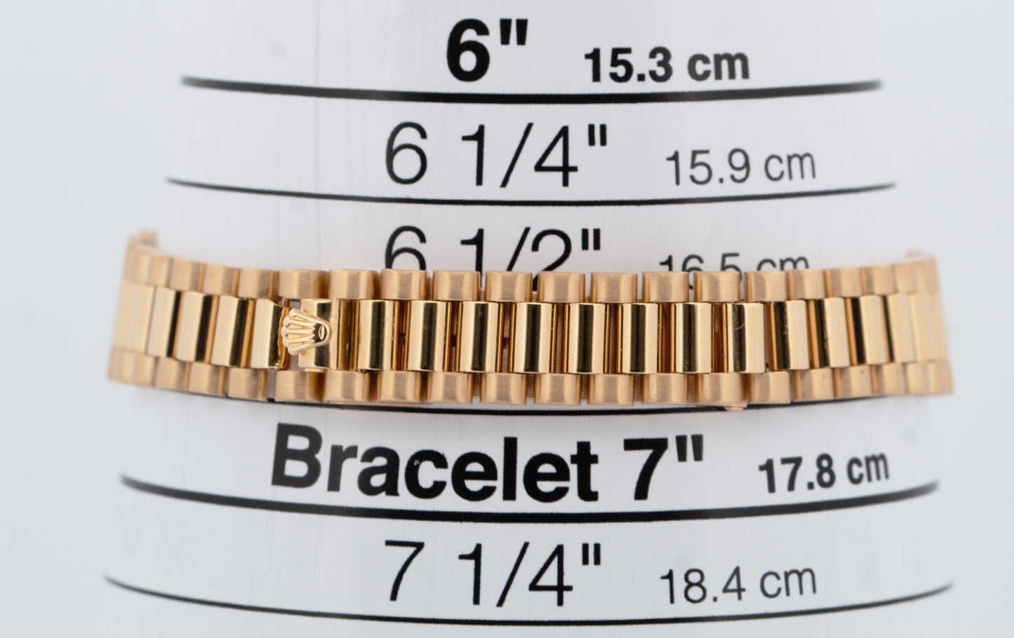 PAPERS Ladies Rolex DateJust President 26mm WHITE DIAMOND Gold 6917 Watch BOX