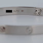 MINT PAPERS Cartier LOVE Bracelet Size 21 Solid 18K White Gold AU 750 BOX