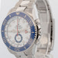 New August 2026 Rolex Yacht-Master II 126680 White Steel 44mm Watch Box Papers