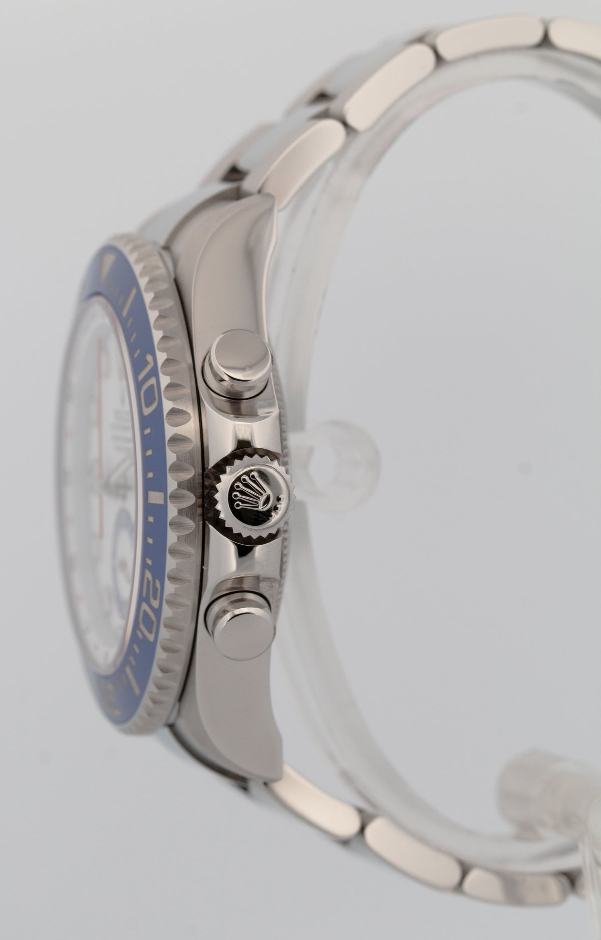 New August 2026 Rolex Yacht-Master II 126680 White Steel 44mm Watch Box Papers