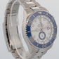 New August 2026 Rolex Yacht-Master II 126680 White Steel 44mm Watch Box Papers