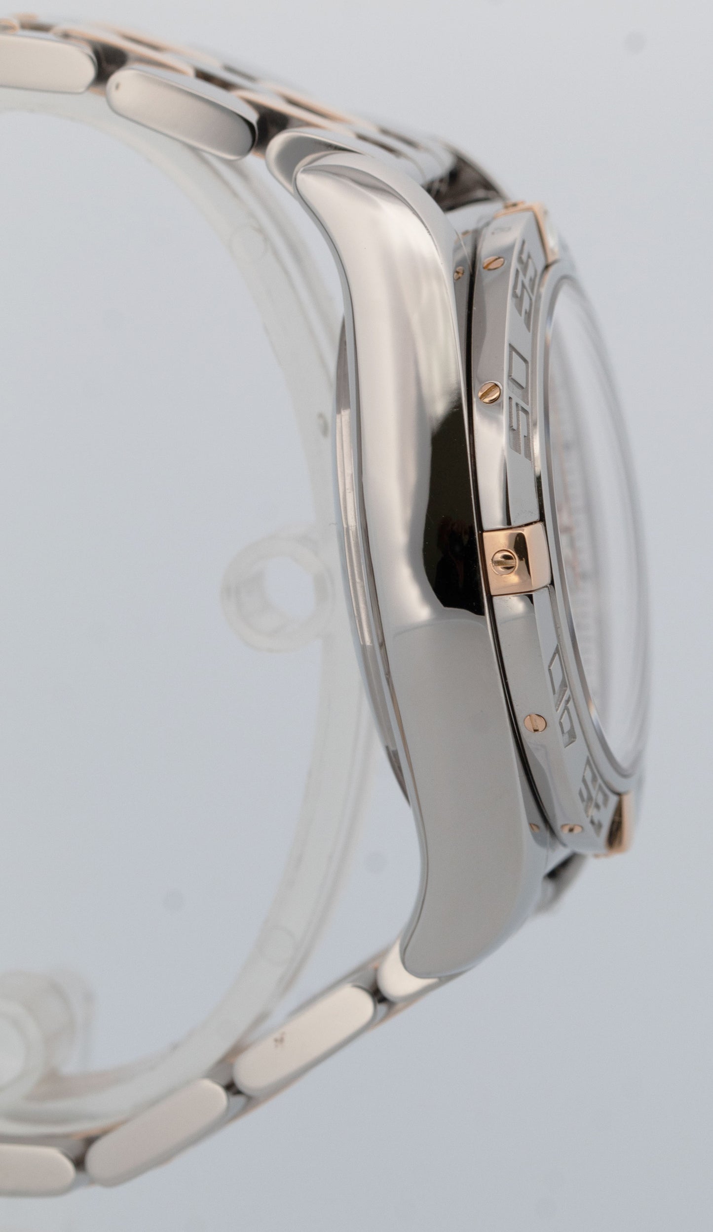 Breitling Chronomat Chronograph 44mm 18K Rose Gold Stainless IB0110 Watch BOX