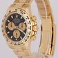 NEW Rolex Daytona PAPERS Black Paul NEWMAN 40mm 18K Yellow Gold Watch 116508 BOX