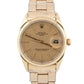 1973 Rolex Oyster Perpetual Date CHAMPAGNE Gold Capped Steel 34mm 1550 Watch