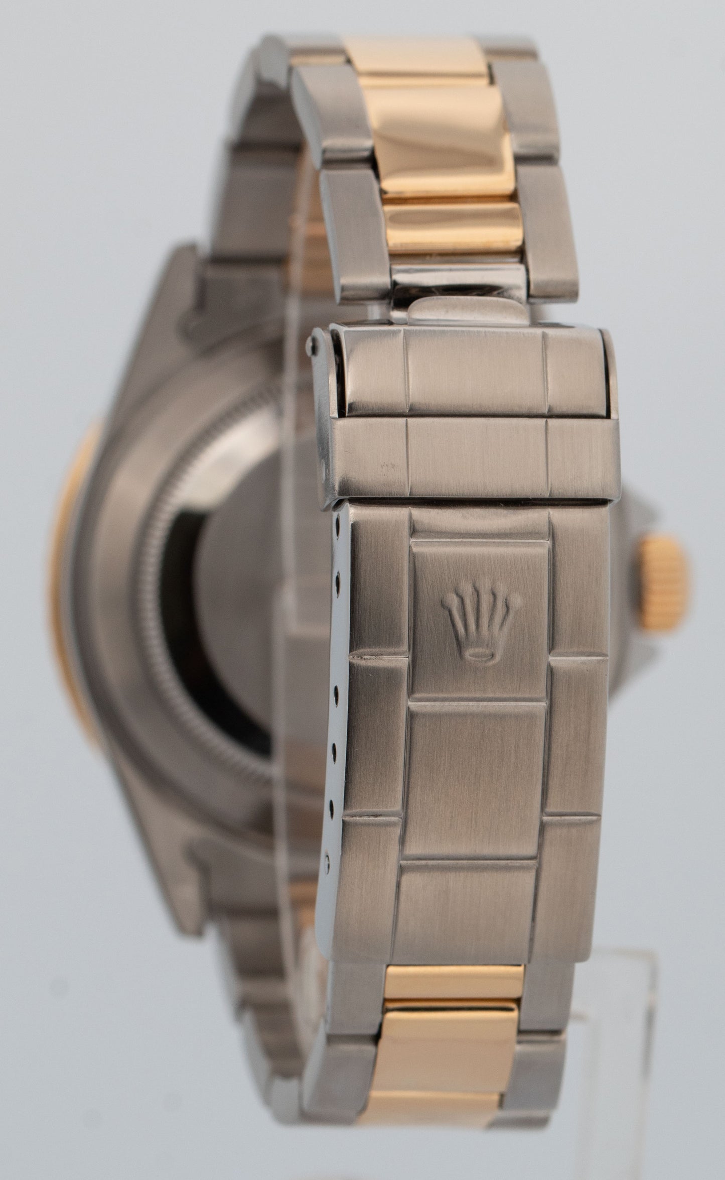 Rolex Submariner Date 40mm Champagne Serti Two-Tone 18K Gold Steel 16613 Watch