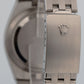 2001 Rolex OysterQuartz DateJust SILVER 36mm Steel 18K Gold Fluted Watch 17014