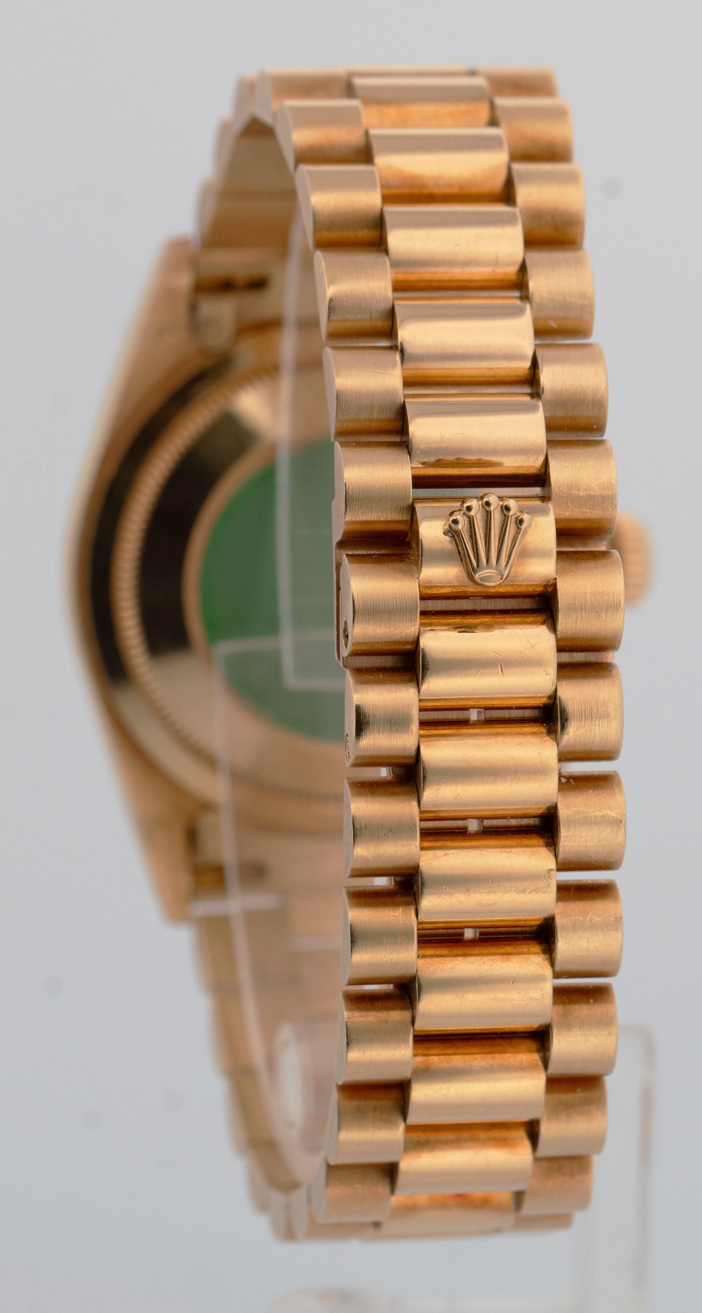 1996 Rolex Day-Date President FACTORY BLACK ONYX 36mm 18K Yellow Gold 18238