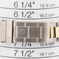Rolex Submariner Date 40mm Champagne Serti Two-Tone 18K Gold Steel 16613 Watch