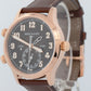 PAPERS Patek Philippe Calatrava Pilot Travel Time 18K GOLD 42mm 5524R Watch BOX