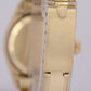 MINT Ladies Rolex Oyster Perpetual 24mm SOLID GOLD 14K Watch DIAMOND MOP 6718