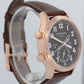 PAPERS Patek Philippe Calatrava Pilot Travel Time 18K GOLD 42mm 5524R Watch BOX