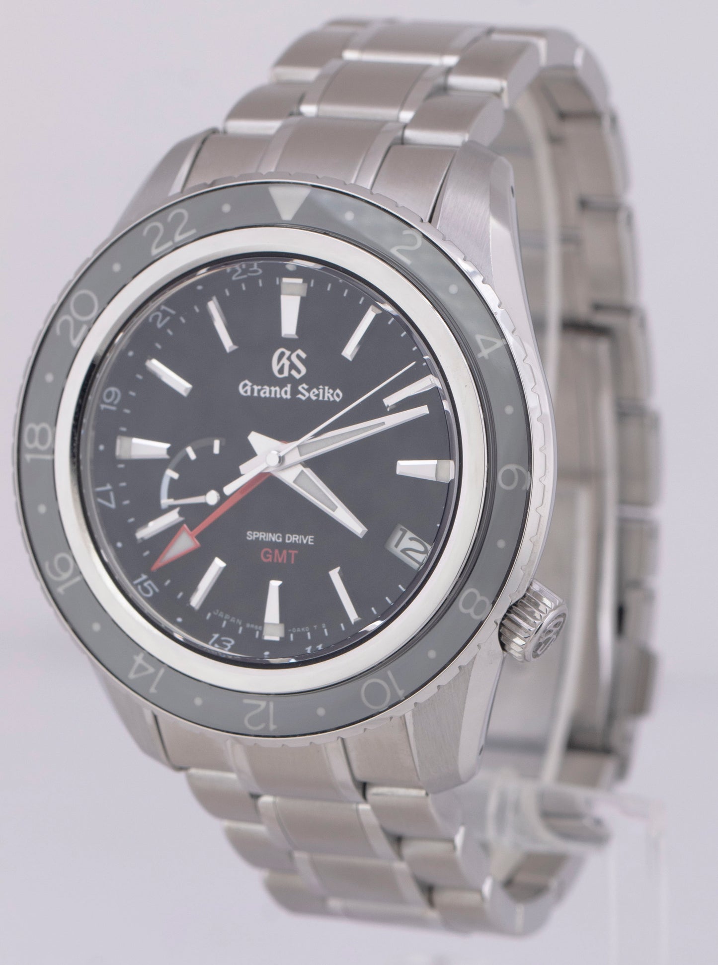 MINT PAPERS Grand Seiko Sport GMT Spring Drive 44mm Steel SBGE201 BOX