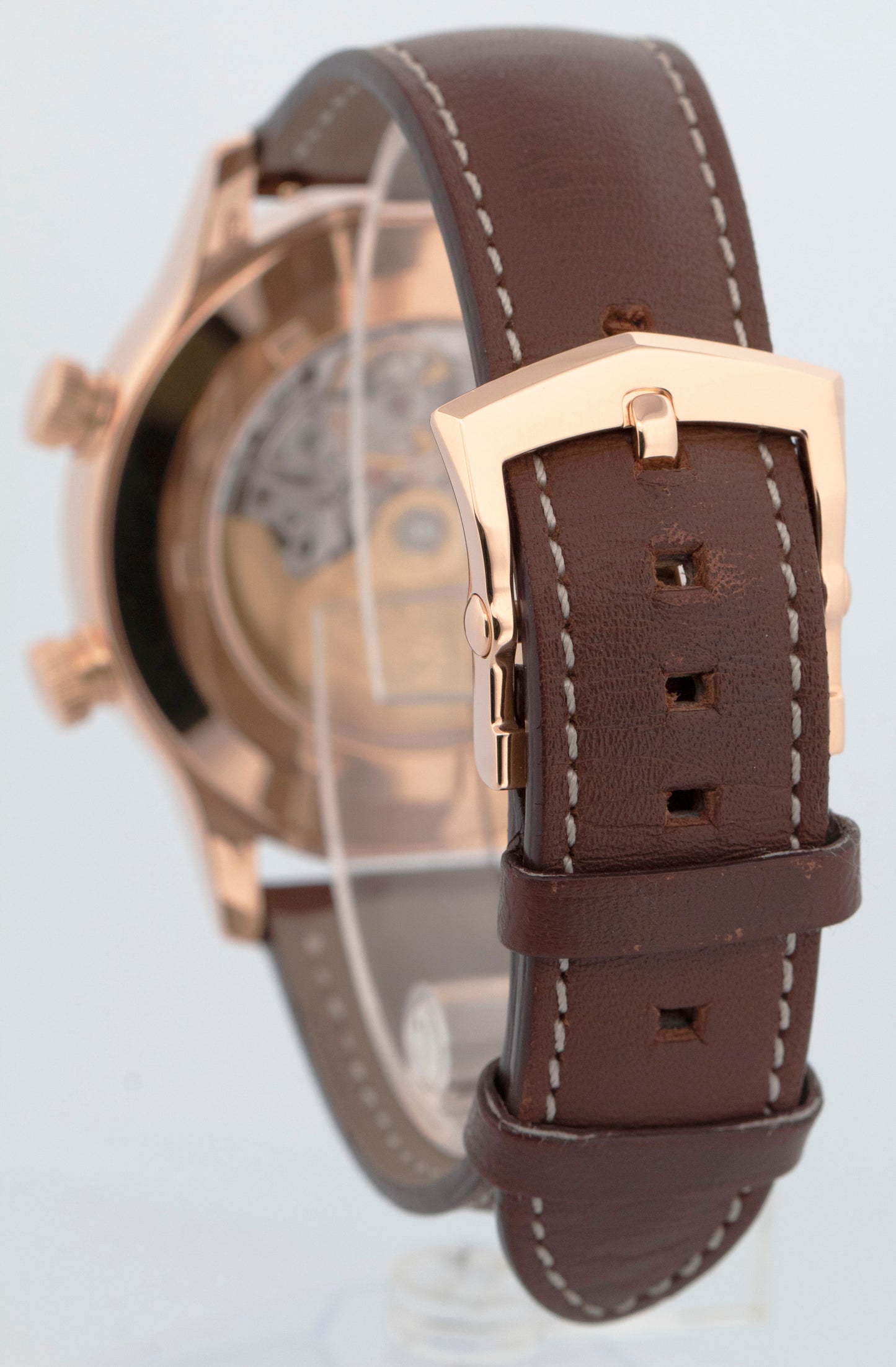 PAPERS Patek Philippe Calatrava Pilot Travel Time 18K GOLD 42mm 5524R Watch BOX