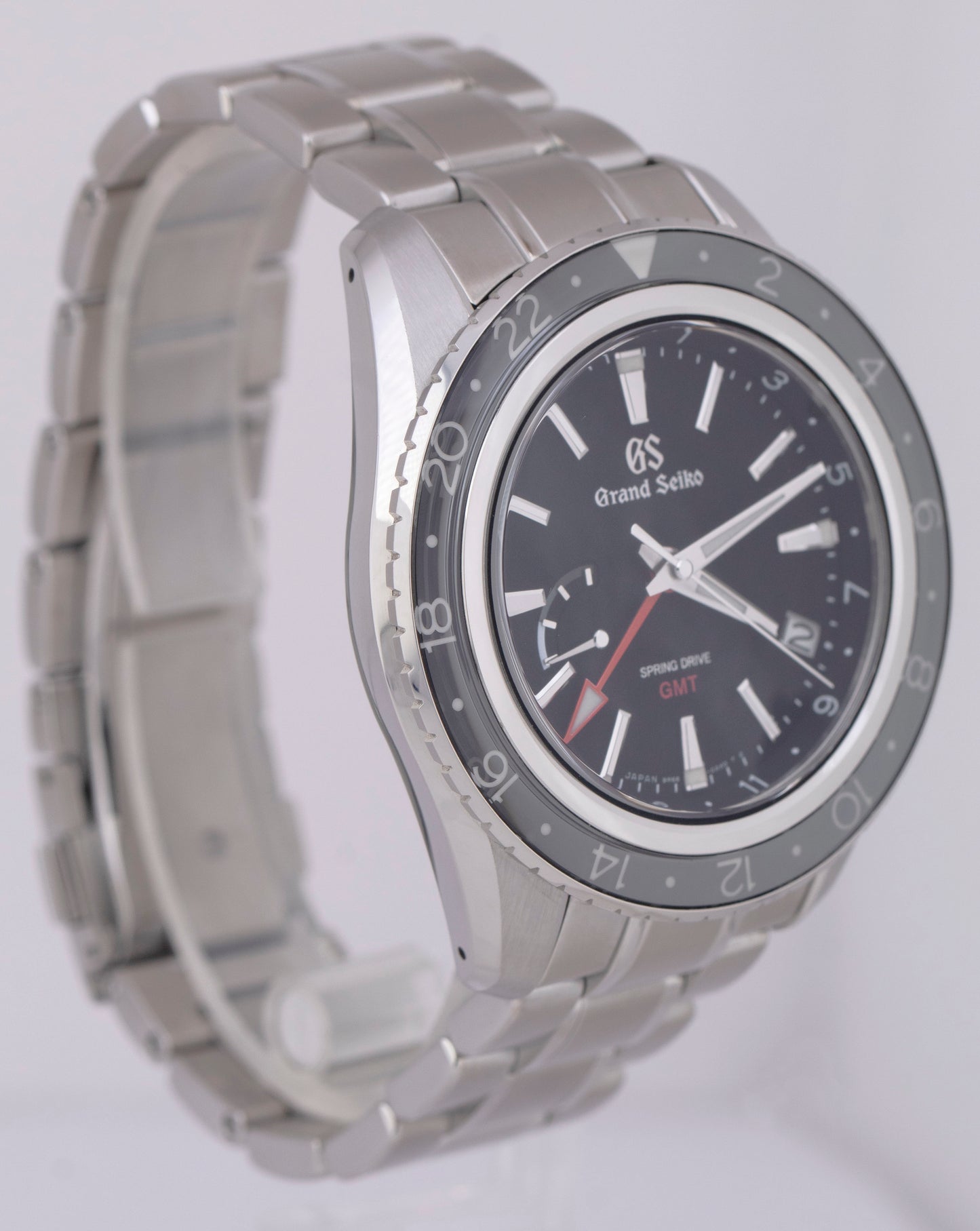 MINT PAPERS Grand Seiko Sport GMT Spring Drive 44mm Steel SBGE201 BOX