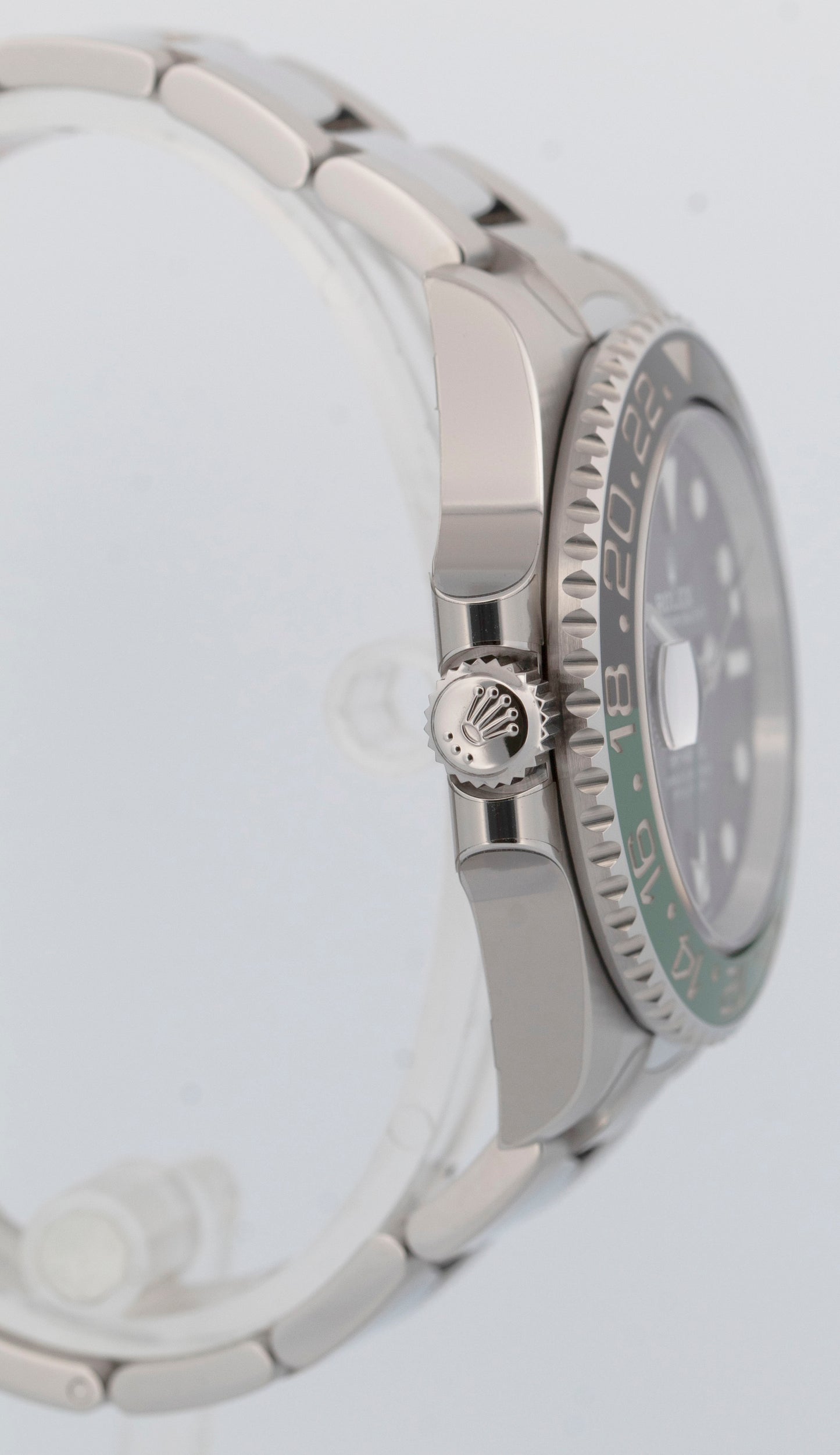 NEW STICKERED PAPERS Rolex GMT-Master II SPRITE GREEN Watch 126720 VTNR BOX